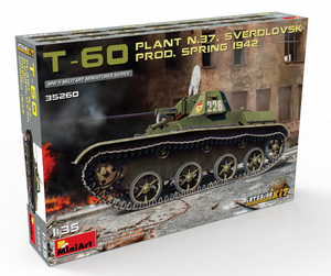 MiniArt 35260 T-60 PLANT N.37, SVERDLOVSK PROD. SPRING 1942. INTERIOR KIT 1/35 – Bild 2
