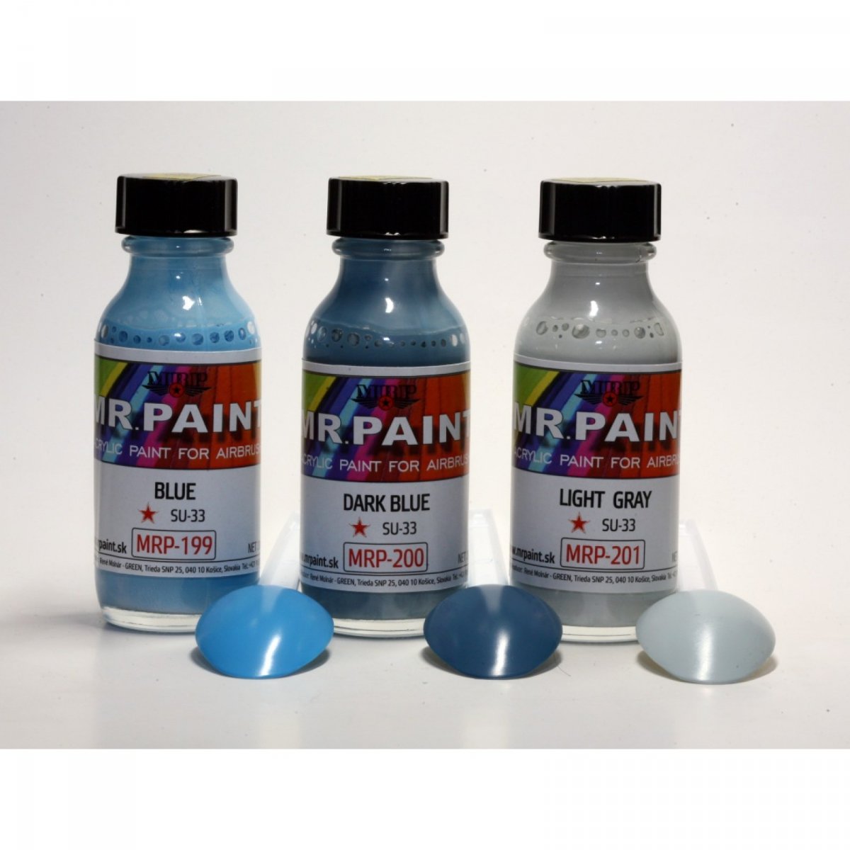 MR. Paint MRP-200 DARK BLUE SU-33 30ml – imagen 3