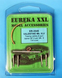Eureka XXL ER-3545 Towing cable for Valentine III & V 1/35
