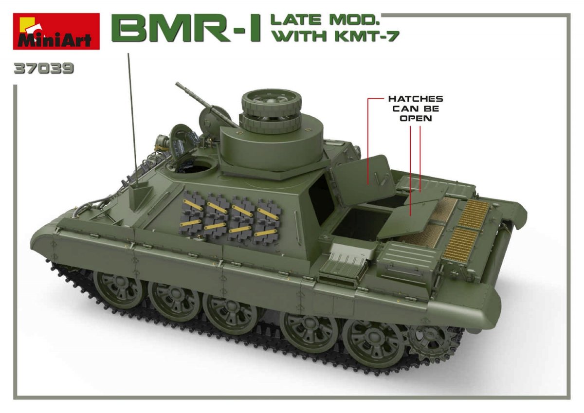 MiniArt 37039 BMR-1 Mod tardif. avec KMT-7 1/35 – image 15
