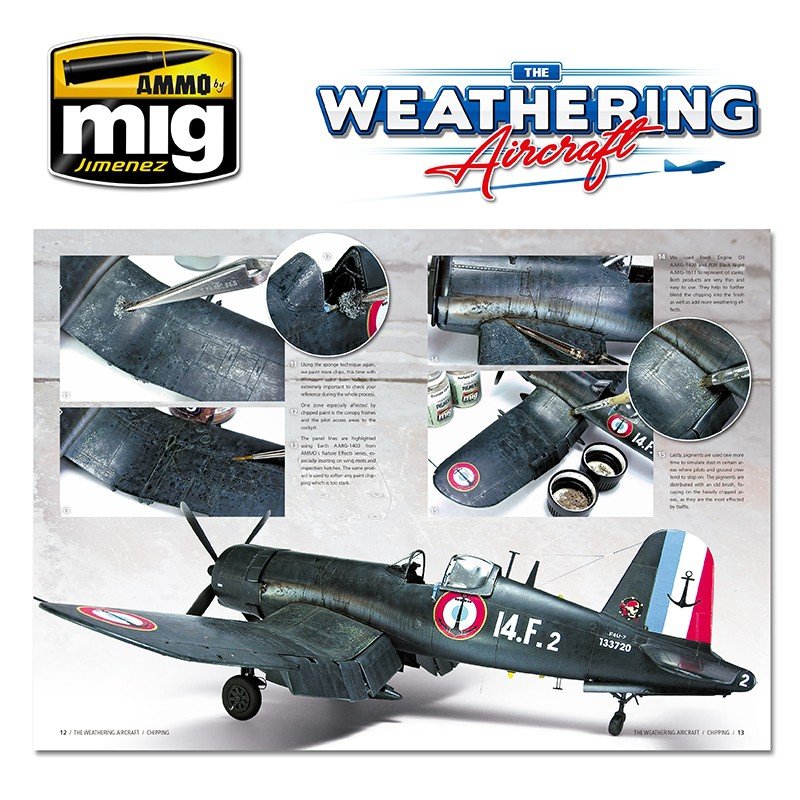AMMO of Mig Jimenez 5202 TWA Issue 2 CHIPPING (ENGLISH) – imagen 6