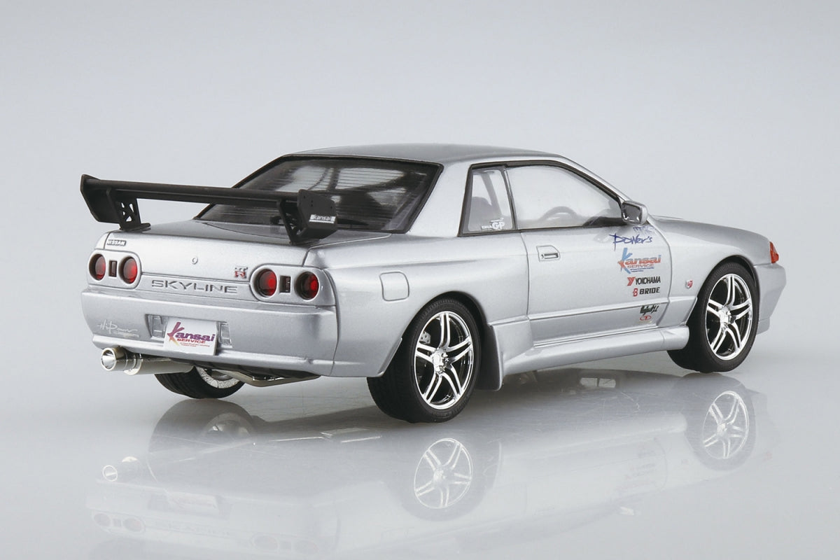 Aoshima 06453 HKS Kansai BNR32 SKYLINEGT-R &amp;#39;90 (NISSAN) 1/24 – imagen 3