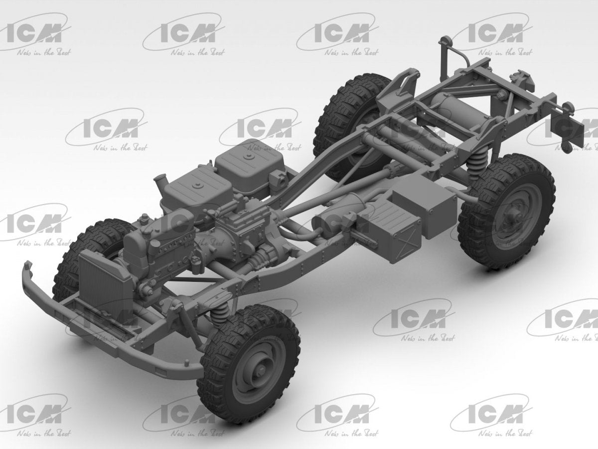 ICM 35135 Unimog S 404 German military truck 1/35 – imagen 9