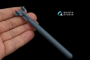 Quinta Studio QT48076 Italian WWII aircraft torpedo F200-450 (all kits) 1/48 – Bild 2