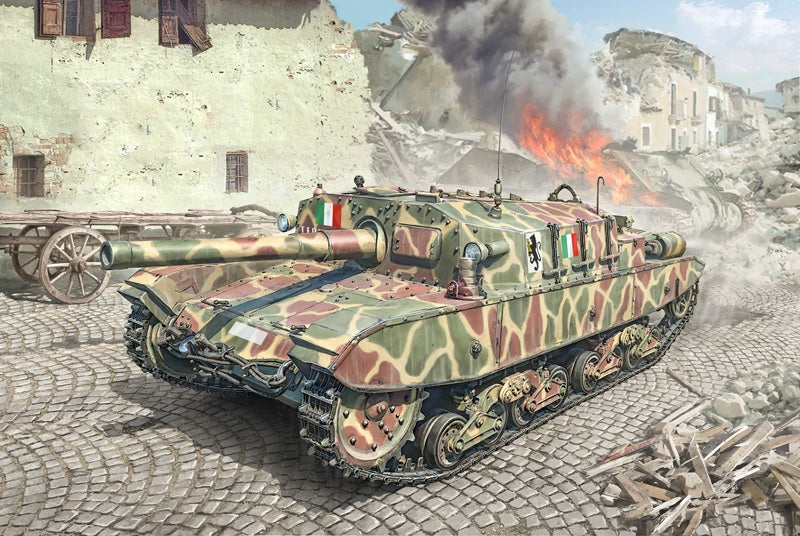 Italeri 6751 Semovente M43 da 105/25 Bassotto 1/35