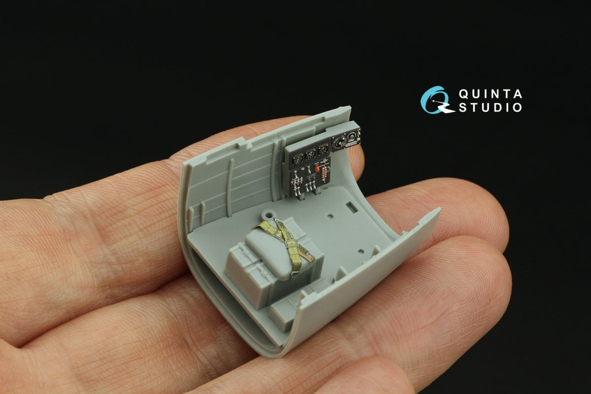 Quinta Studio QD48436 B-25J Mitchell Glass Nose 3D-Printed coloured Interior on decal paper (HK models) 1/48 – zdjęcie 6