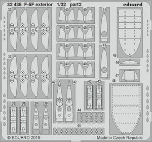 Eduard 32435 F-5F exterior 1/32 KITTY HAWK – imagen 2