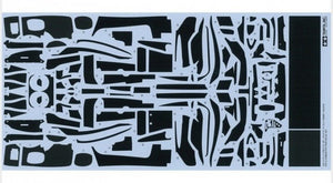 Tamiya 12669 FXX K Carbon Decals