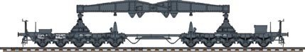 Hobby Boss 82906 Transporteur ferroviaire allemand pour Karl-Geraet (1/72) – image 2