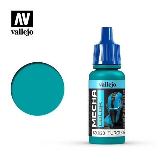 Vallejo 69023 Mecha Color - Turquoise 17 ml