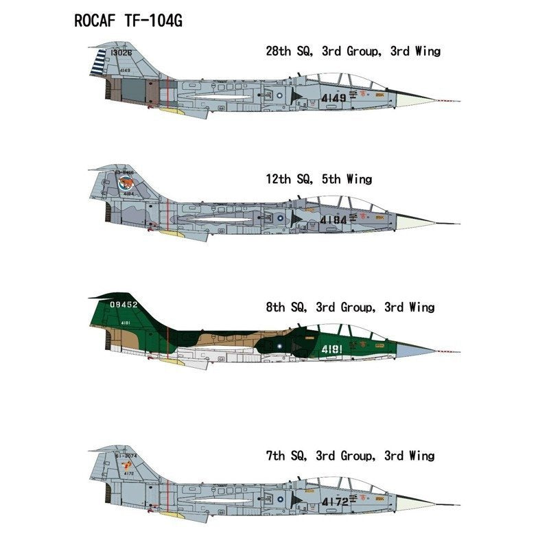 Kinetic K48134 ROCAF Starfighter F-104A TF-104 1/48 – immagine 5