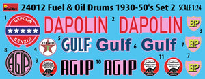 MiniArt 24012 Fuel and Oil Drums 1930-50’s Set 2 1/24 – Bild 2
