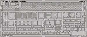 Panneaux de surface Eduard 48747 An-2 1/48 Hobby Boss