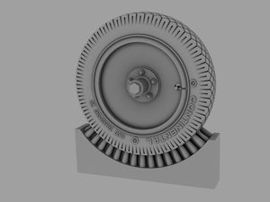 Panzer Art RE35-208 Road wheels for FlaK/Nebelwerfer trailers (commercial pattern A) 1/35 – Bild 3