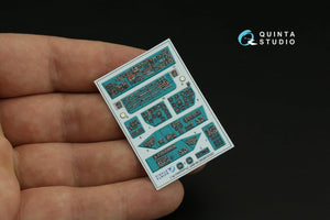 Quinta Studio QDS-48382 Mi-8MT 3D-Printed &amp;amp; coloured Interior on decal paper (Trumpeter) (Small version) 1/48 – immagine 12
