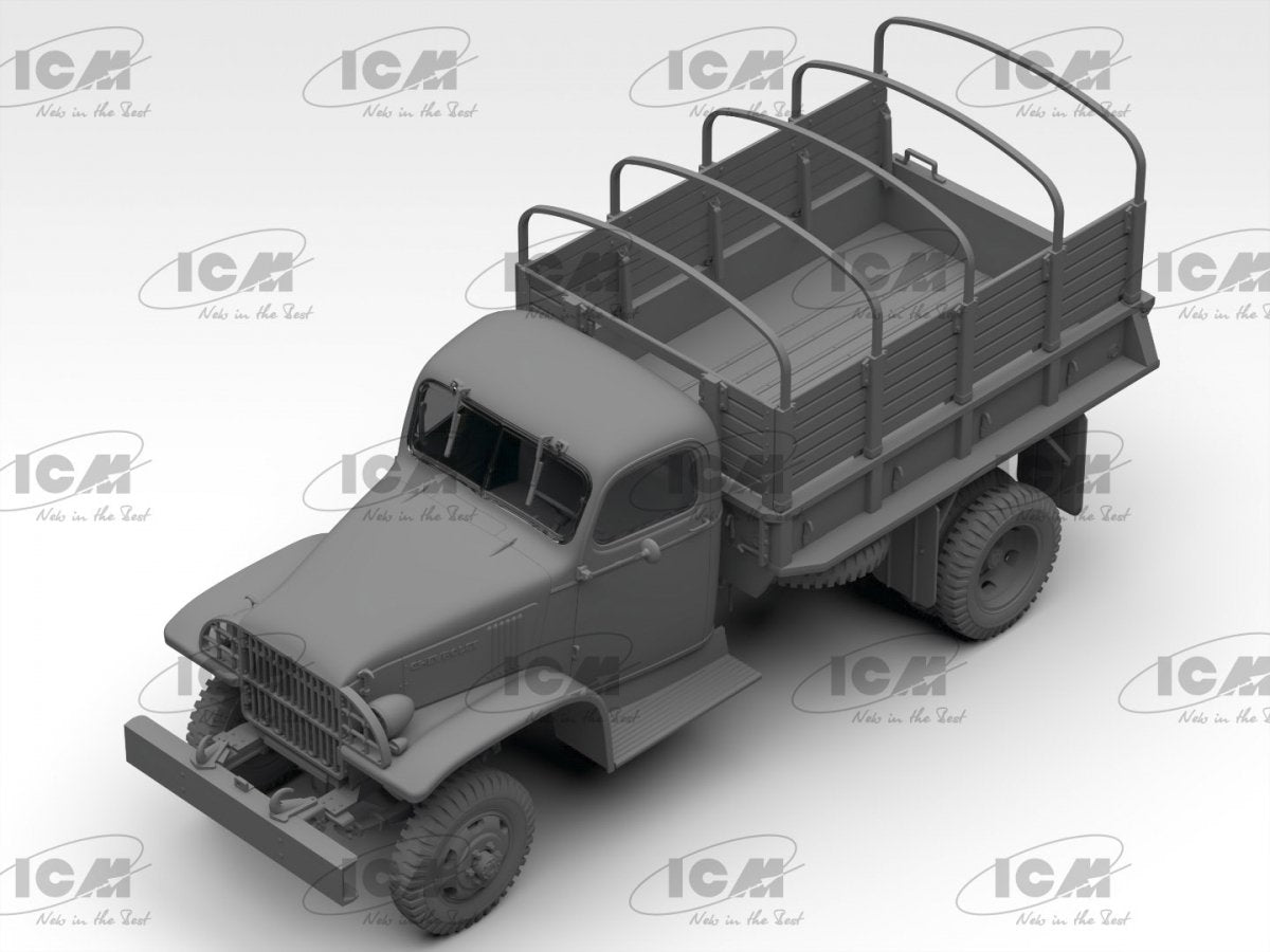 ICM 35593 G7107 WWII Army Truck 1/35 – immagine 3