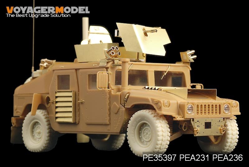 Voyager Model PE35397 Modern USMC HUMVEE M1114 w/CIP/smoke discharge for Bronco 35080 1/35 – imagen 12