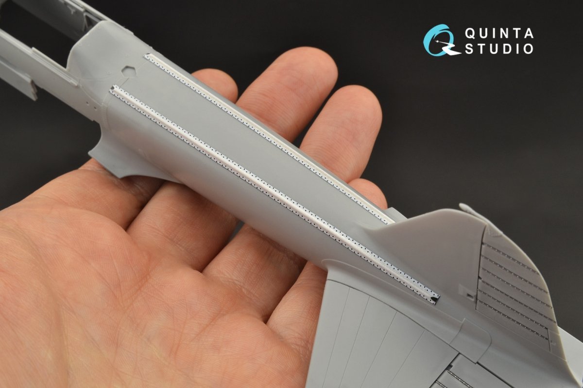 Quinta Studio QP48008 IL-2 (single seater) reinforcement external stringers (All kits) 1/48 – immagine 2