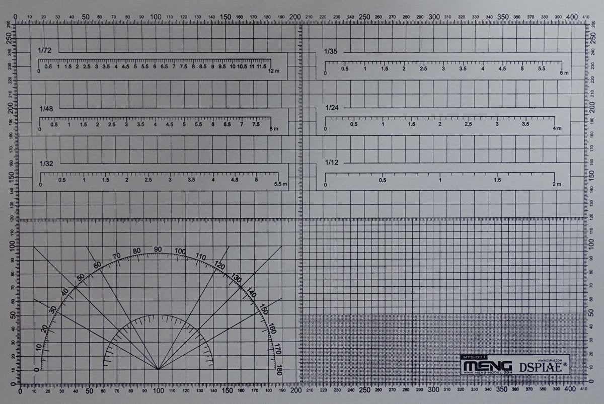 Meng Model MTS-021 Hobby Cutting Mat A3