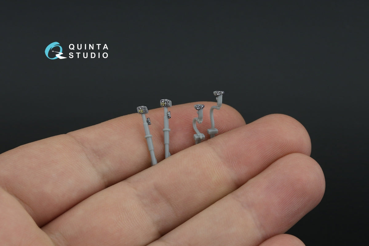 Quinta Studio QDS-35132 AH-64A 3D-Printed coloured Interior on decal paper (Trumpeter) (Small version) 1/35 – imagen 11