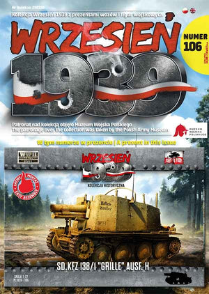 Premier à combattre le PL106 Sd.Kfz. 138/1 &amp;#39;Grille&amp;#39; Ausf. H1/72