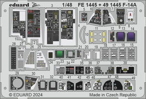 Eduard BIG49418 F-14A GREAT WALL HOBBY 1/48 – imagen 6