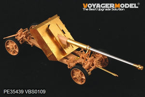 Maquette Voyager PE35439, canon antiaérien allemand de 88 cm Panzerjägerkanone PaK43 (Seconde Guerre mondiale) pour Trumpeter 02308, échelle 1/35 – image 3