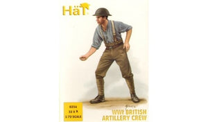 Hat 8256 WWI British artillery crew 1/72