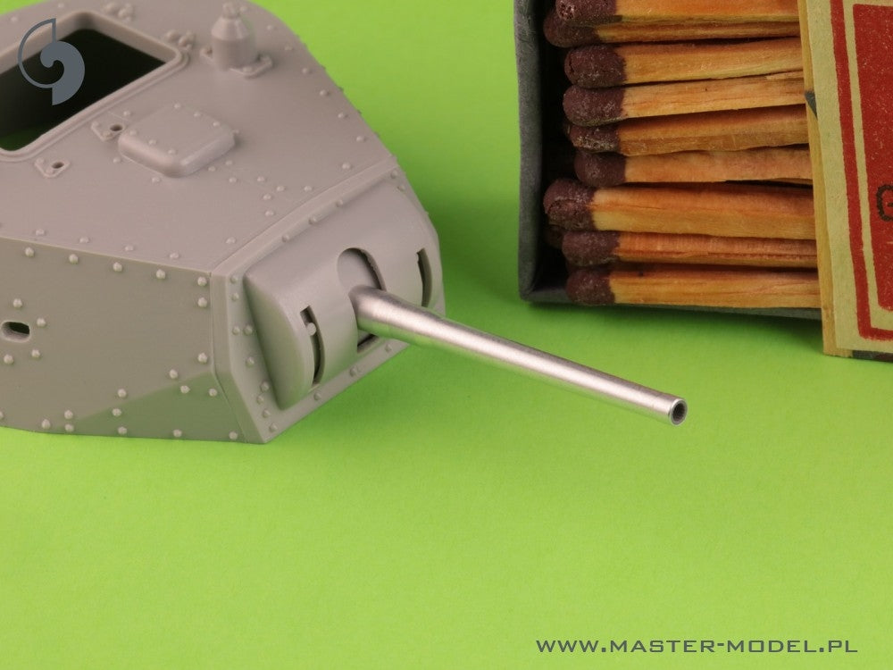 Master GM-35-094 Lufa włoskiego działa 47mm L/32 (Cannone da 47/32) - używane na czołgach M13/40 i M14/41 1/35 – imagen 7