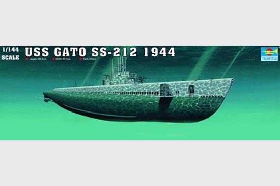 Trumpeter 05906 USS Gato SS-212 Submarine 1944 1/144