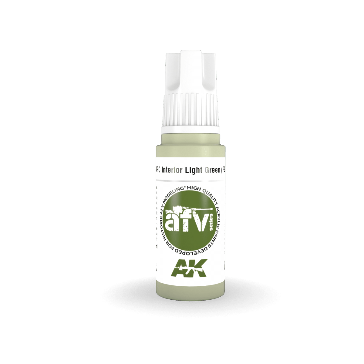 AK Interactive AK11345 APC Interior Light Green (FS24533) 17ml – imagen 2