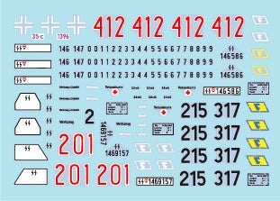 Star Decals 35-C1396 Frundsberg # 1. 10. SS-Panzer Division. SdKfz 250 &amp;#39;ALT&amp;#39; versions. SdKfz 250/1, SdKfz 250/3, SdKfz 250/9 1/35 – immagine 2