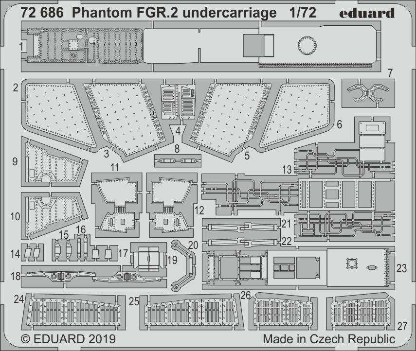 Eduard BIG72148 Phantom FGR.2 1/72 AIRFIX – image 6