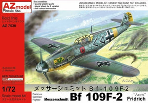 Maquette AZ7530 Messerschmitt Bf-109F-2 As 1/72