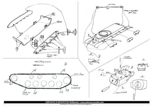 Collected SEA032 IS#2 (object 234) heavy tank 1/72 – image 2
