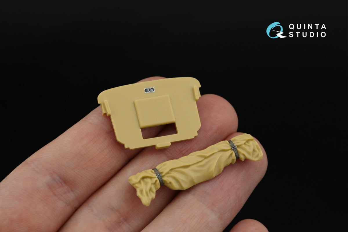Quinta Studio QD+35145 Schwimmwagen Type 166 3D-Printed &amp;amp; coloured Interior on decal paper (Tamiya) (with 3D-printed resin parts) 1/35 – imagen 13