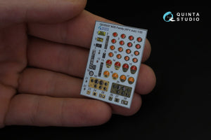 Intérieur imprimé en 3D et coloré sur papier décalcomanie Quinta Studio QD35037 pour la famille M35 (AFV club) à l&amp;#39;échelle 1/35 – image 10