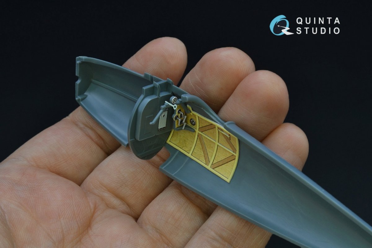 Quinta Studio QD48193 Albatros D.V 3D-Printed &amp;amp; coloured Interior on decal paper (Eduard) 1/48 – imagen 10