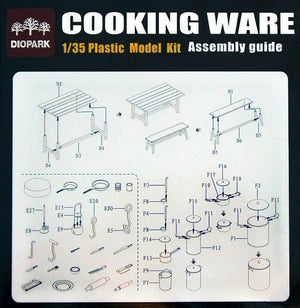 Diopark 35005 Cooking ware accessory 1/35 – imagen 2