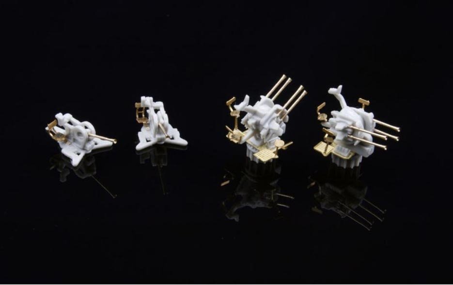 MK1 Design MS-20002 BISMARCK TURRET DETAIL-UP SET 1/200 – imagen 6