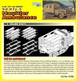 Dragon 6766 Sd.Kfz.3 Maultier Ambulance 1/35 – Bild 5