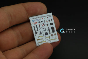 Quinta Studio QD72036 He 162 3D-Printed &amp;amp; coloured Interior on decal paper (Special Hobby) 1/72 – imagen 8