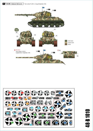 Star Decals 48-B1010 Finland WW2 # 2. T-34 m/1941, T-34 m/1943 and T-34-85 1/48 – immagine 2