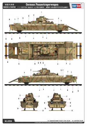 Hobby Boss 82936 German Panzerträgerwagen 1/72 – imagen 4