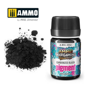 AMMO by Mig Jimenez 3052 Pigment Carbonized Black 35ml