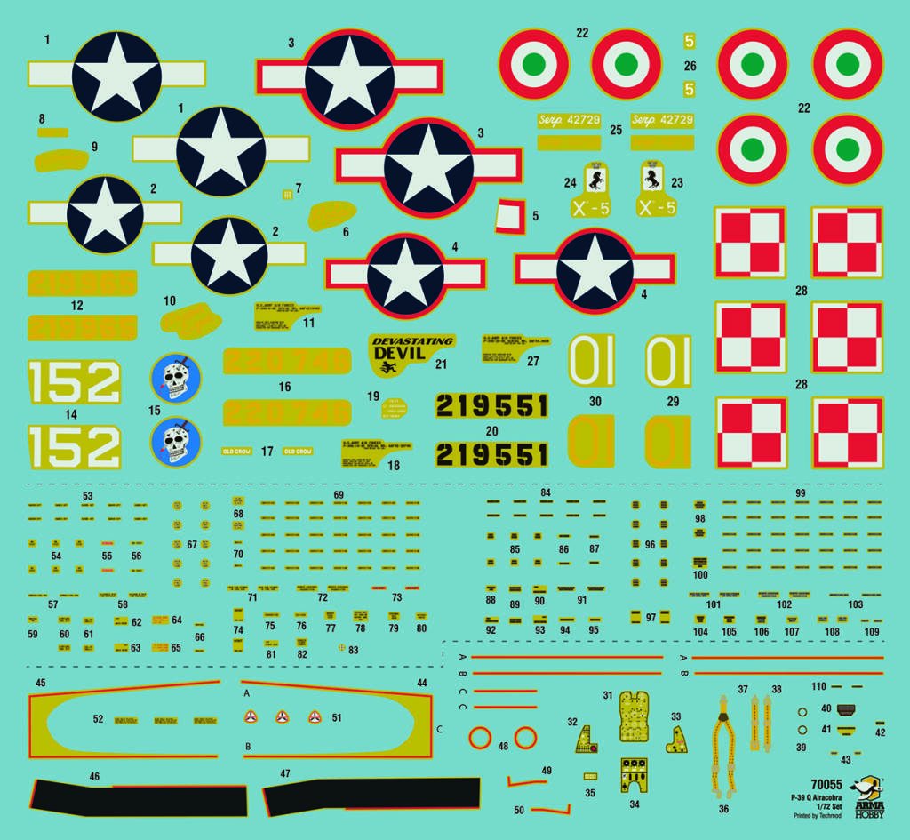 Arma Hobby 70055 P-39Q Airacobra 1/72 – image 2