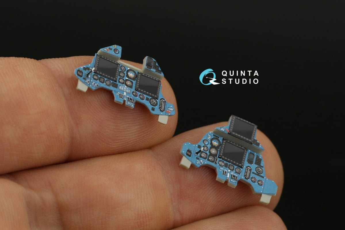 Quinta Studio QD48212 Su-30MKK 3D-Printed &amp;amp; coloured Interior on decal paper (KittyHawk) 1/48 – imagen 11