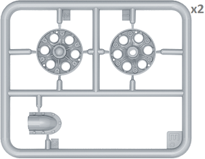 MiniArt 37033 T-34/85 SEA STAR WHEELS SET 1/35 – zdjęcie 4