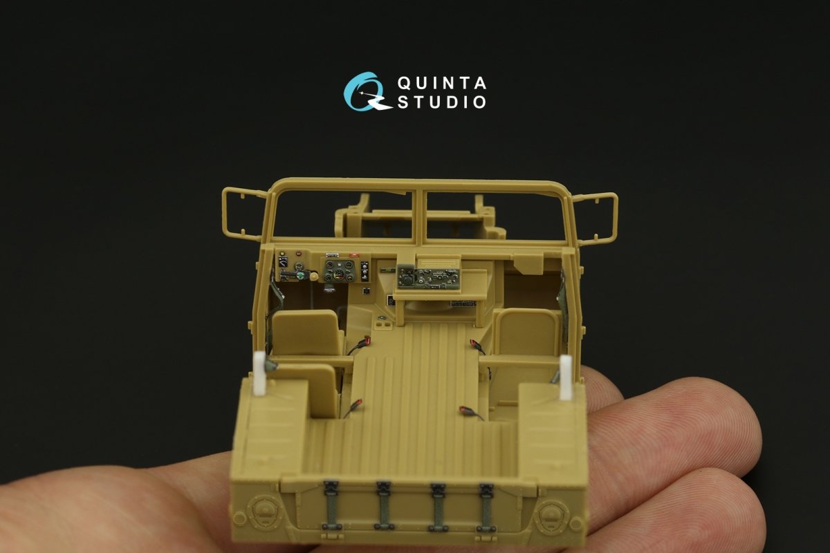 Quinta Studio QD48310 HUMVEE family 3D-Printed &amp;amp; coloured Interior on decal paper (Tamiya) 1/48 – immagine 8