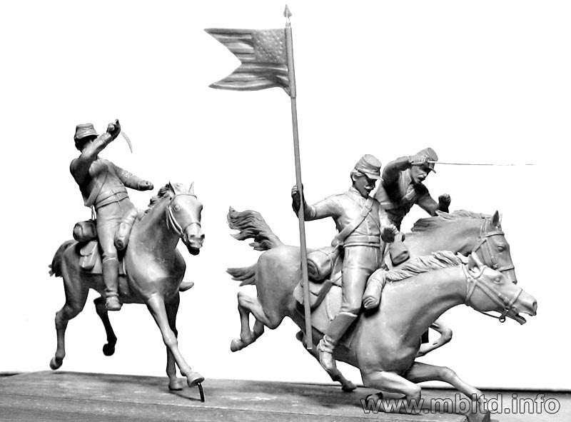 Master Box 3550 8th Pennsylvania Cavalry (Battle of Chancellorsville,1863) 1/35 – zdjęcie 5